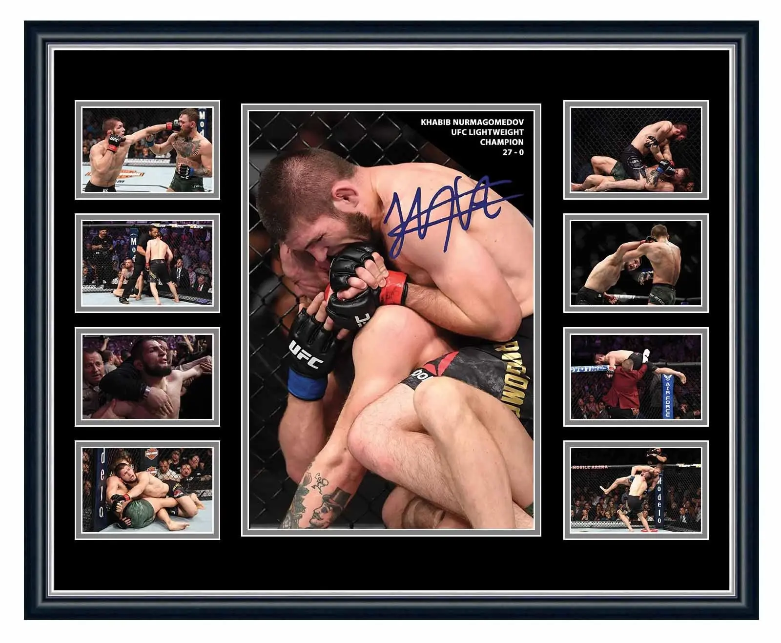 Khabib Nurmagomedov 27-0 Ufc 229 Signed Photo Poster Limited Edition ( Unframed - Print Only )