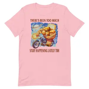 Too Much Stuff Happening Unisex t-shirt, Clean Girl / Clean Guy Everyday Tee, Wardrobe Staple, #tshirt #tshirtoutfit #viraltee #outfitinspo #streetstyle #everydayfit #minimalstyle #summertee #tiktokshopfinds #trendalert