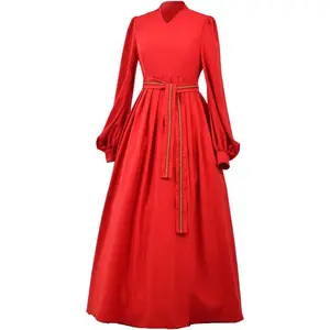 Buttercup Costume Princess Dress Medieval Bride Dress Renaissance Red Peasant Costume Outfit