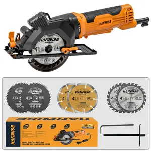 Wired Circular Saw, Suitable For Professional/household Use - Compatible With American Standard Plugs - Maximum Cutting Depth Of 1-11/16 Inches (90 °), Suitable For Woodworking, Pipe Cutting, DIY Projects, Home Renovation