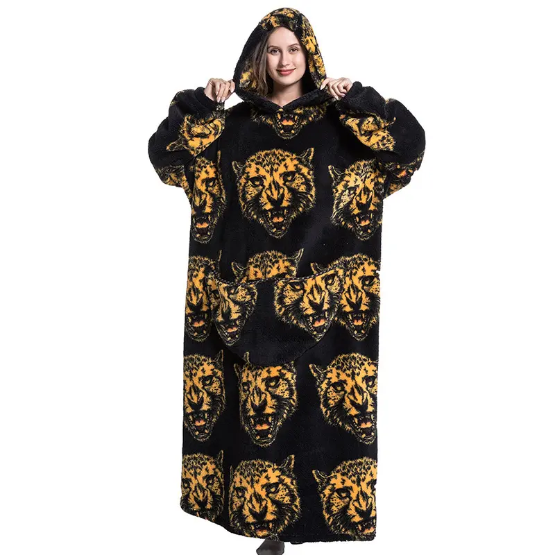 Leopard Head Warm Clothing   Extended Ed