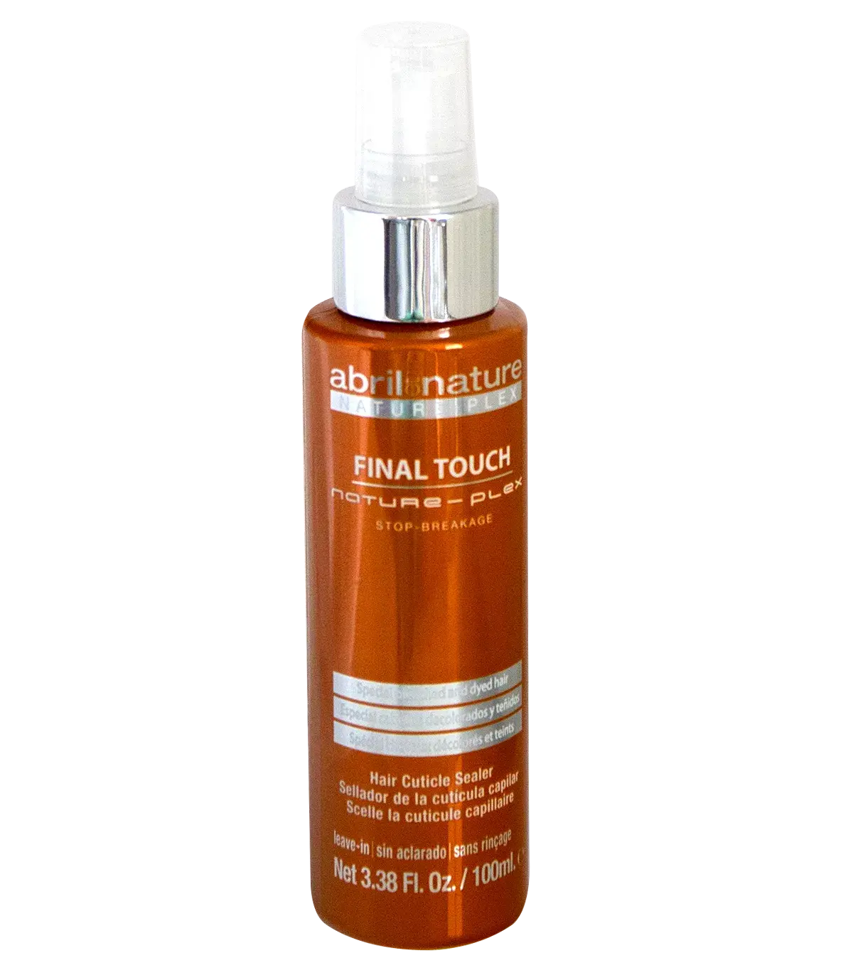 Final Touch Nature-Plex Serum 100ml - Repairing Serum with Plex and Hyaluronic Acid for Damaged Hair - Vegan & Cruelty-Free - Intense Shine & Cuticle Sealing