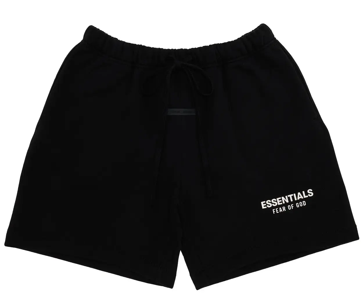 Fear of God Essentials "Jet Black" Shorts OVERSIZED Fit Summer Clothes New Fear of God Essentials "Jet Black" Shorts OVERSIZED Fit Summer Clothes New