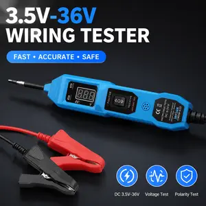 Digital Automotive Circuit Tester - 3.5-36V Power Probe Test Light with LED Display, Car Electrical Diagnostic Tool for Voltage & Continuity Testing