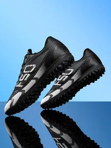 Women's Anti-Slip Soccer Shoes Football Boots TF Nails Outdoor Sports Sneakers, Durable Rubber Sole, Strong Grip, Ankle Protection, All-Season Use