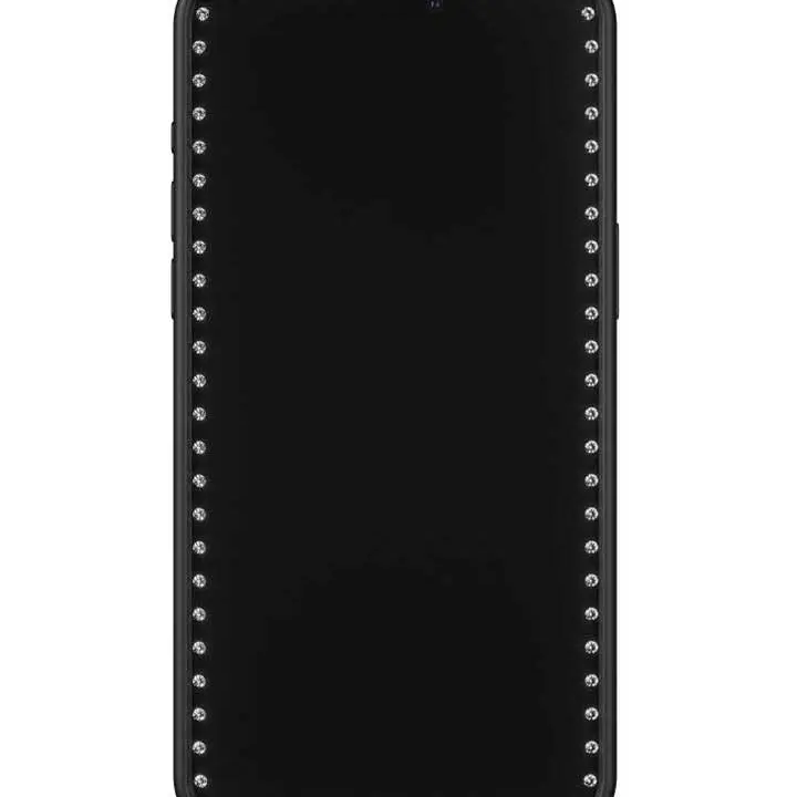 Bling Screen Protector | Limited Edition Trendy iPhone Screen Privacy Protector | Raised Protective Black Bumper | Women Owned Small Business | Bling Black Screen Cover Protector Privacy | Camera Protectors | Gift for Her