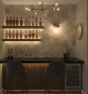 PW 101 12" x 12" Crema Marfil Marble