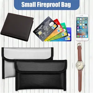 One 14x11 inch waterproof and fireproof document bag with zipper. Ideal for storing important documents, valuables, legal documents, cash, passports, tablets, laptops, files, and jewelry. A suitable Christmas, birthday, or holiday gift.