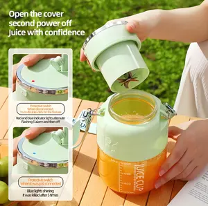 [Portable Juicer] , Mini Portable USB Electric Juicer Cup | 27.05OZ Large Capacity, Juicers For Vegetables And Fruits, Making Milk Shakes, Smoothies, Juices, Kitchen Appliances