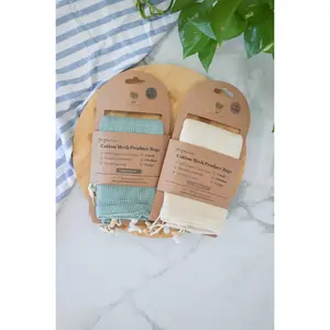 Organic Cotton Mesh Produce Bags- 3 Pack