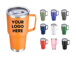 Engraved 30oz Tumbler with Handle