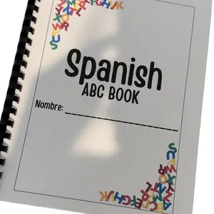 Spanish ABC Tracing Book for Language Learning and Writing Practice