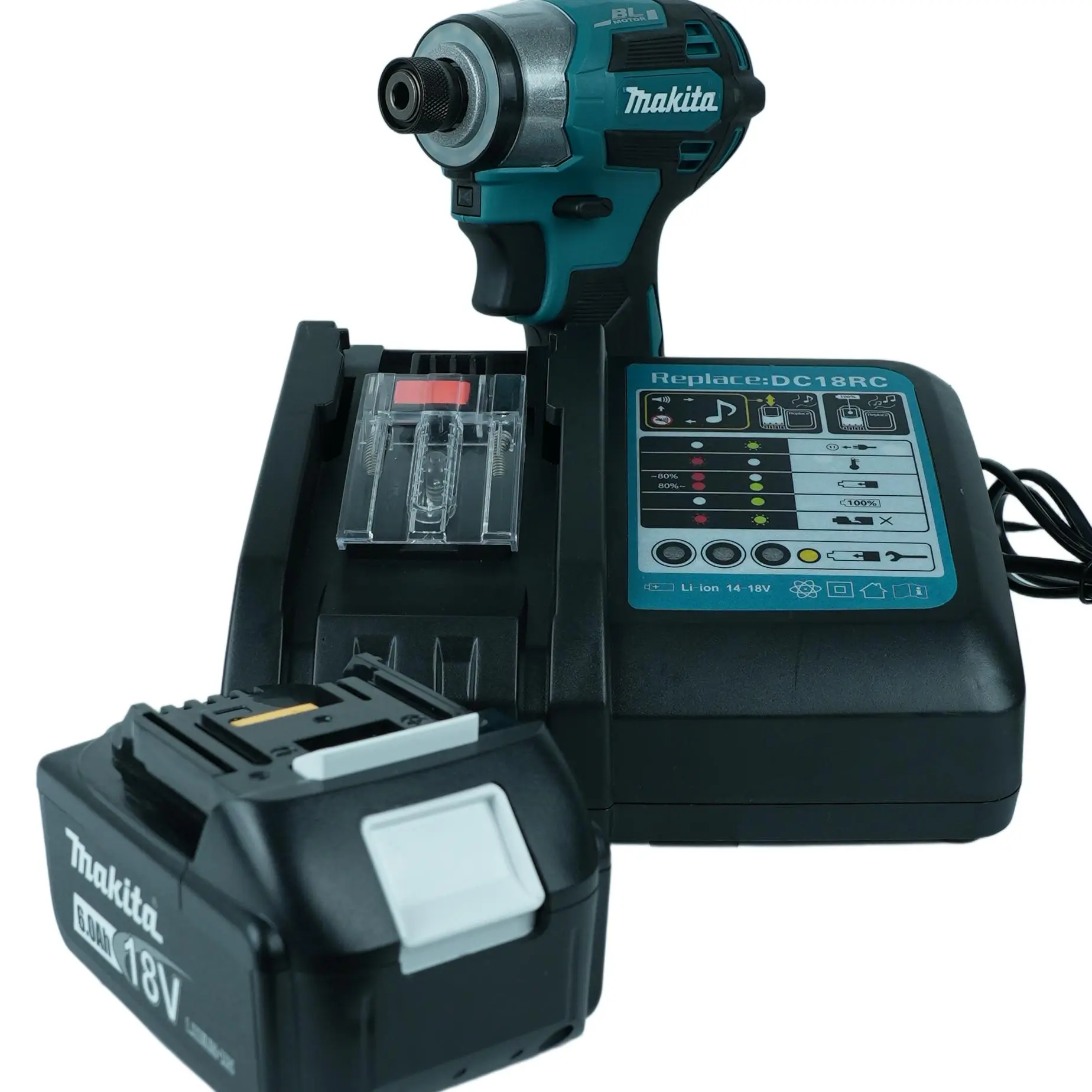 one battery and one charger