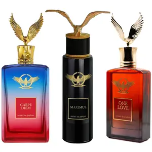 Legion 3 Piece Bundle for Unisex (3.4 Ounce Legion Maximus Extrait de Parfum Spray + 3.4 Ounce Legion One Love Extrait de Parfum Spray + 3.4 Legion Carpe Diem Extrait de Parfum Spray)