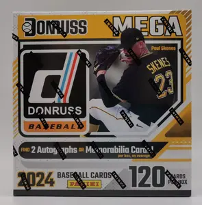 2024 Donruss Mega Box Baseball 120 Cards Factory Sealed - New