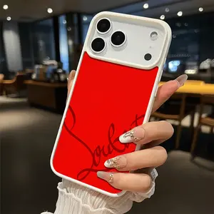 Red Signature Minimal Ar Magnetic MagSafe Snap Case for iPhone 17/16 Pro Max 15 Pro 14 13 12 Mini 11 XR XS Plus SE Shockproof Slim Protective Cover