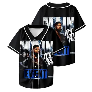 Jey Uso Bloodline Full Print Baseball Jersey Tee HY1683