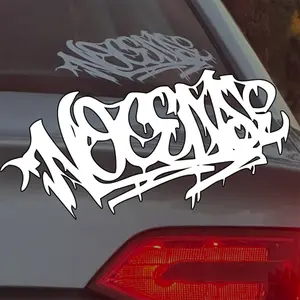 Graffiti style car banner Decal Sticker