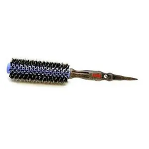 Alpha New York Professional Round Brush Hair Dresser Shine Brush Size XS with Real Nylon and Nylon for Smoothing and Straightening