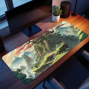 The Legend of Zelda Gaming Mouse Pad: Spill-Resistant, Ultra-Smooth Spill-Resistant, Ultra-Smooth - Gaming Accessories, Perfect Gift for Fans, Desk Mat for Setup