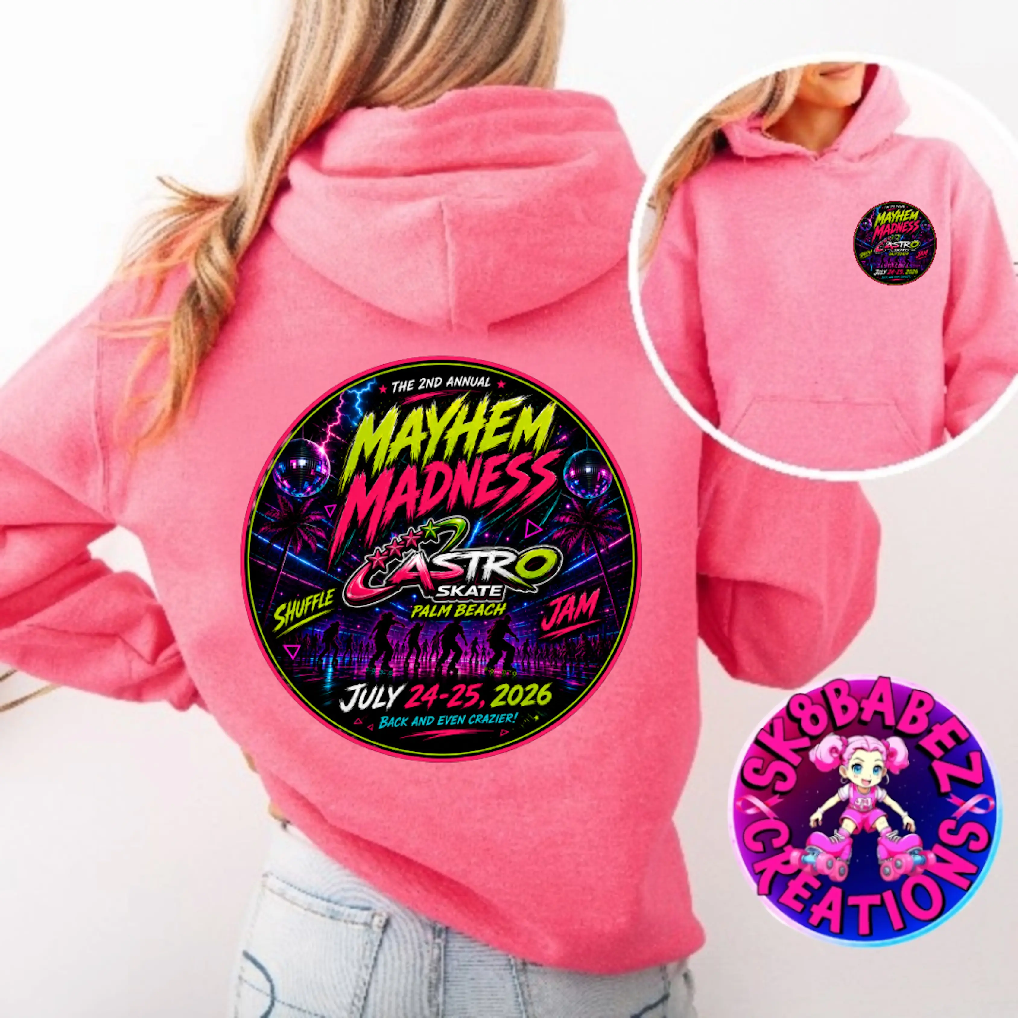 Mayhem Madness 2026 – Official Event Hoodie