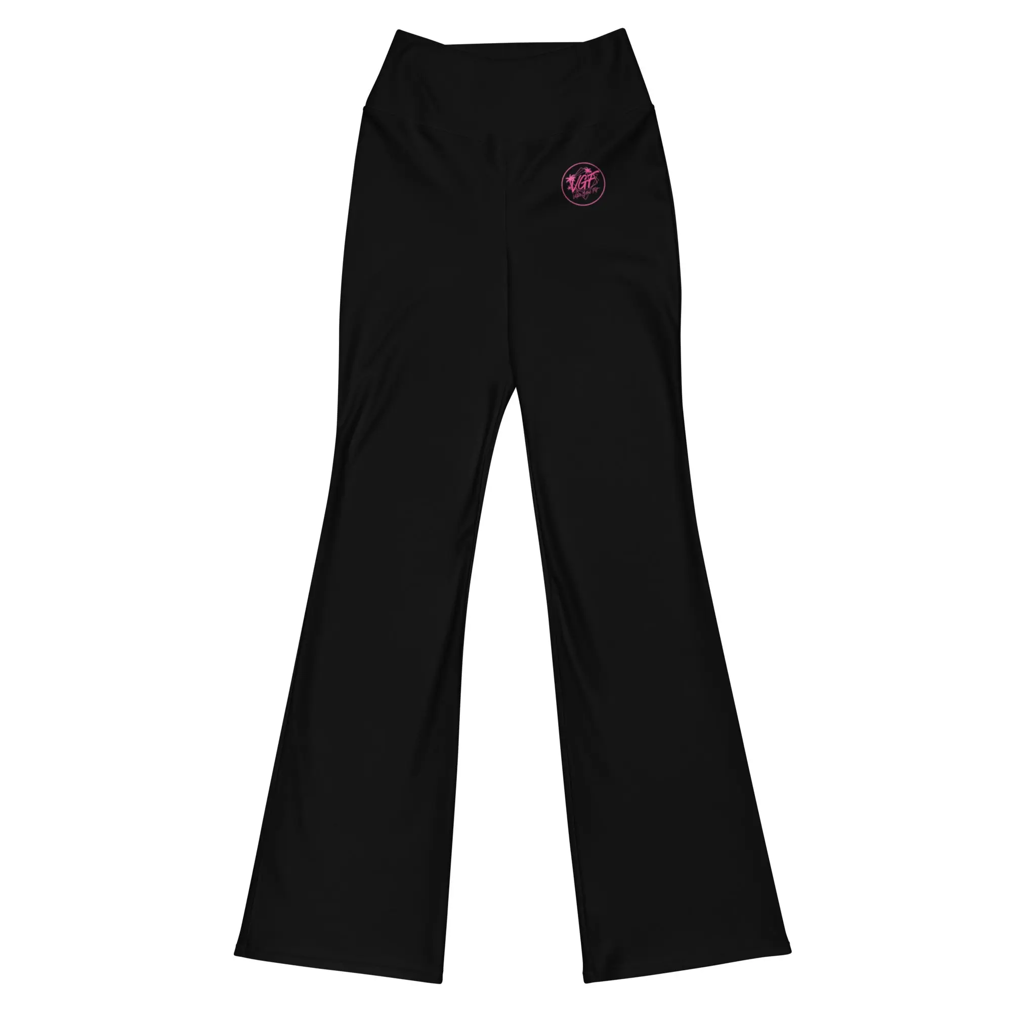 Divine Flare Loungewear Leggings – Black