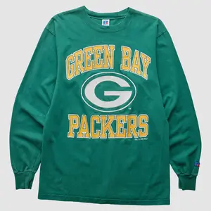 Green Bay Packers Russell 1996 Pullover Sweatshirt - Green - S