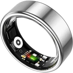 Smart Ring for Women&Men-Activity/Sleep/Heart Rate/HRV/Stress/Women's Health-IP68 Waterproof/Wearable-No Subscription Fee Required-Compatible with iPhone &Android