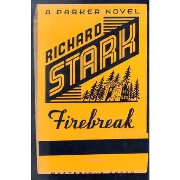 USED Book - Firebreak (Parker Novels) by Richard Stark (Hardcover) - english