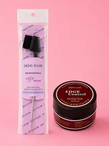 Sleek Edges Made Easy- Edge Control +Edge Control Brush
