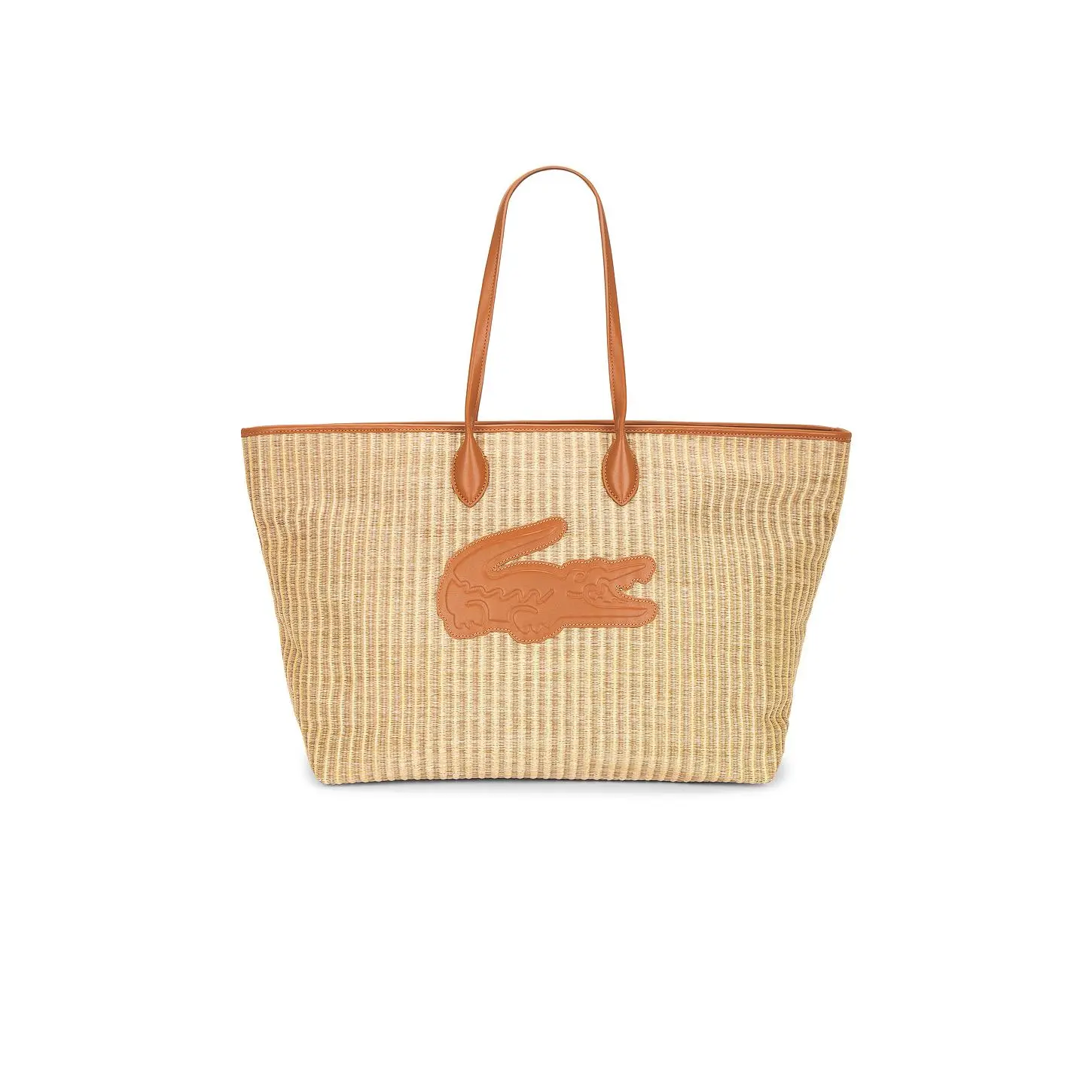 Lacoste Summer Pack Shopping Bag in Natural Tan