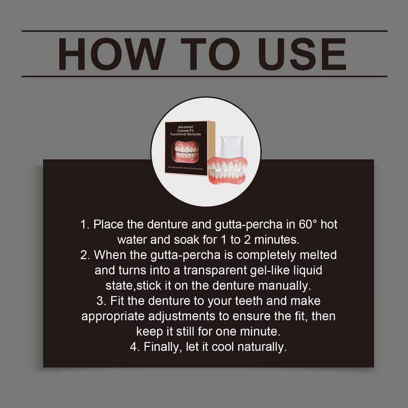 Smile Boosting Dental Veneer Kit Daily Use Teeth Shaping and Whitening Set for Natural and Beautiful Smile Enhancement