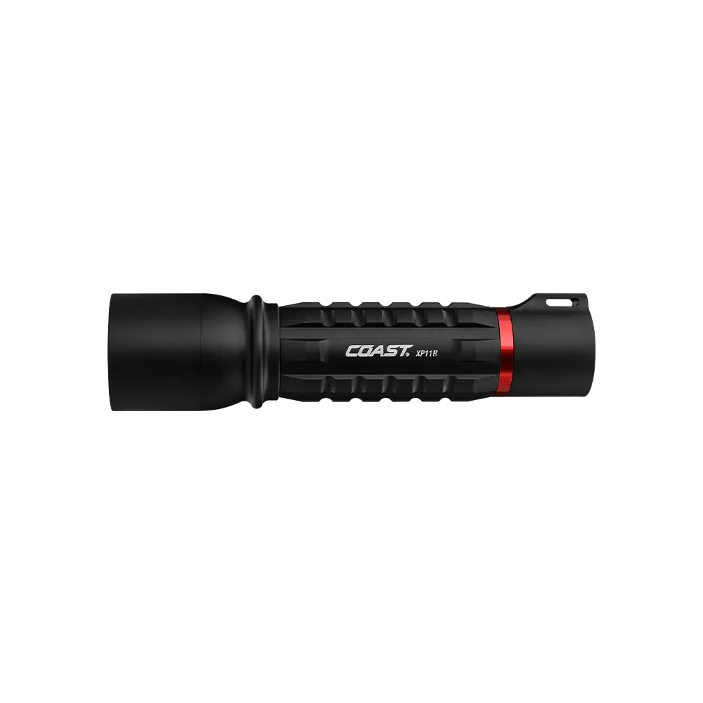 COAST XP11R Rechargeable Dual Power LED Flashlight, 3000 Lumens, Black COAST XP11R Rechargeable Dual Power LED Flashlight, 3000 Lumens, Black