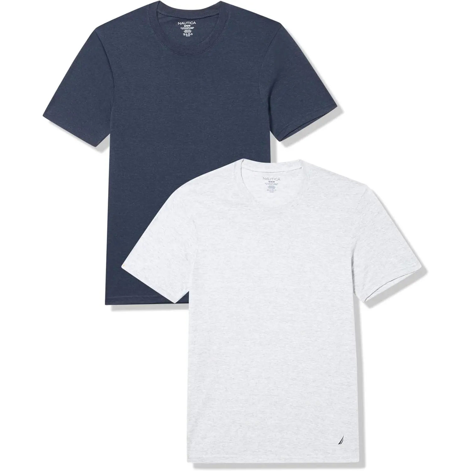 Nautica Men's 3-Pack Heathered Crew Neck T-Shirts