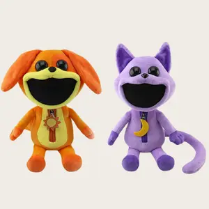 Bobby's Happy Time "Dog Day" & "Cat Nap" plush stuffed toy. Easter gift idea. Cute anime room decoration.