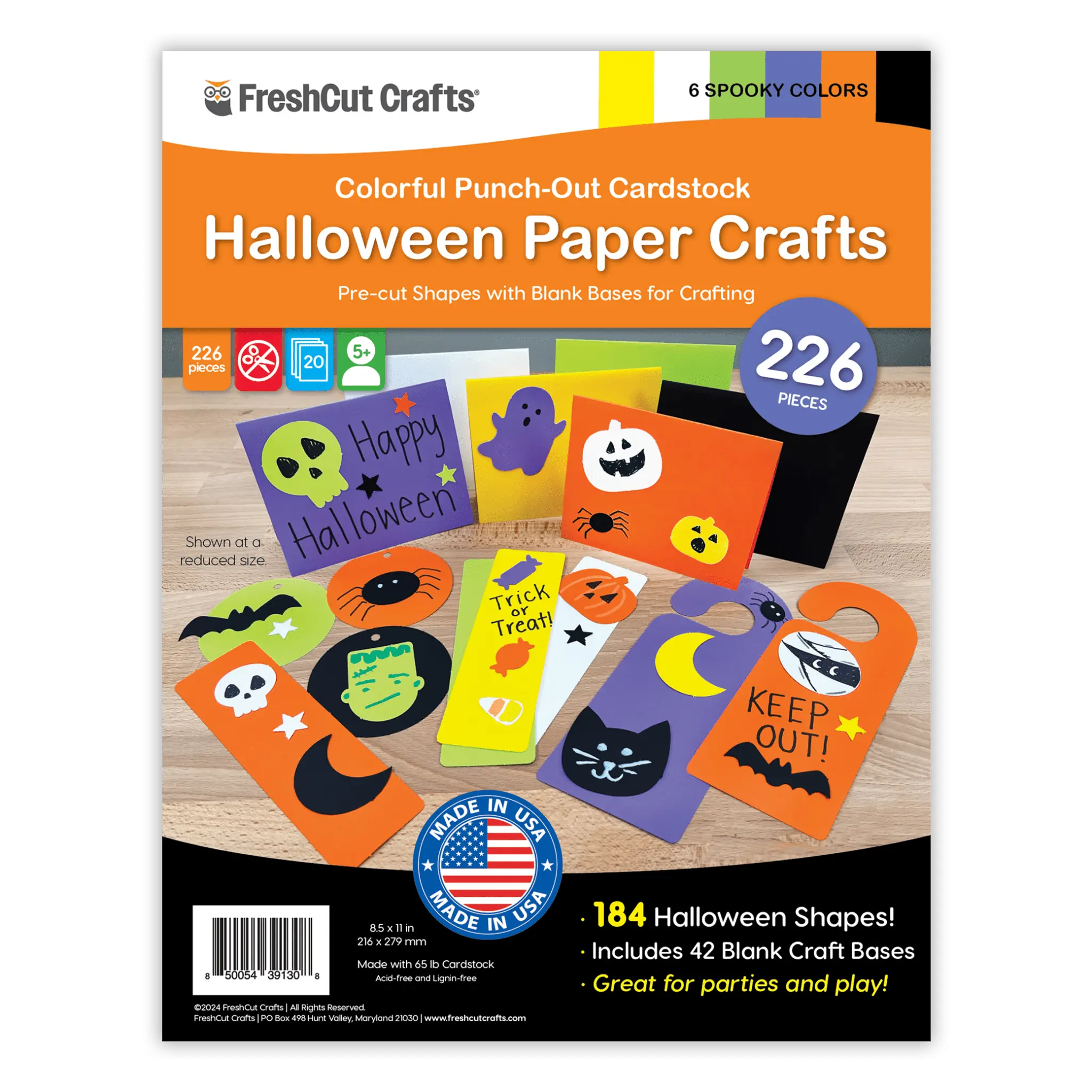 Halloween Paper Craft Kit