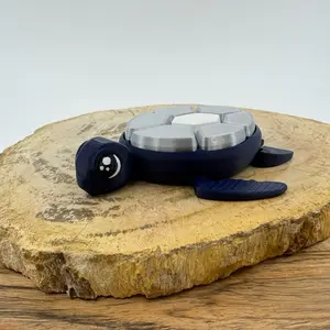 Football City Inspired Turtle Clicker 3D Printed