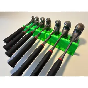Hammer Tool Holder Tool Organizer For Mac Tools Anti-Vibe® Ball Peen Hammer, Multiple Configurations,  Magnetic Base Option