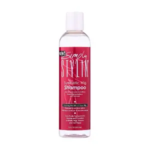 Simply Stylin' Synthetic Wig Shampoo - Gentle Cleanser for Synthetic Wigs, Hydrating & Revitalizing, Alcohol-Free, 8 oz Haircare Conditioner