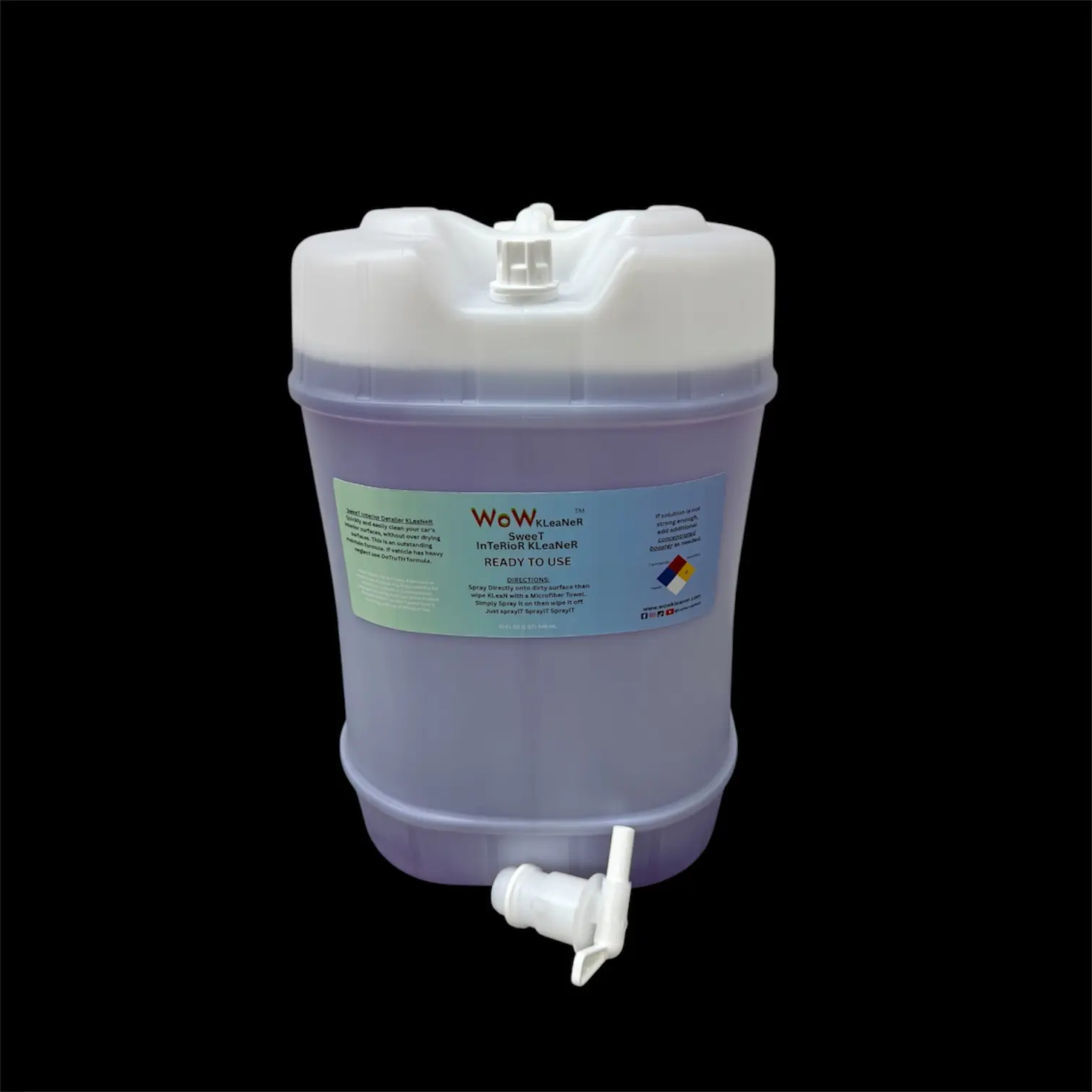 SweeT InterioR KleaneR KatcH Five Gallon