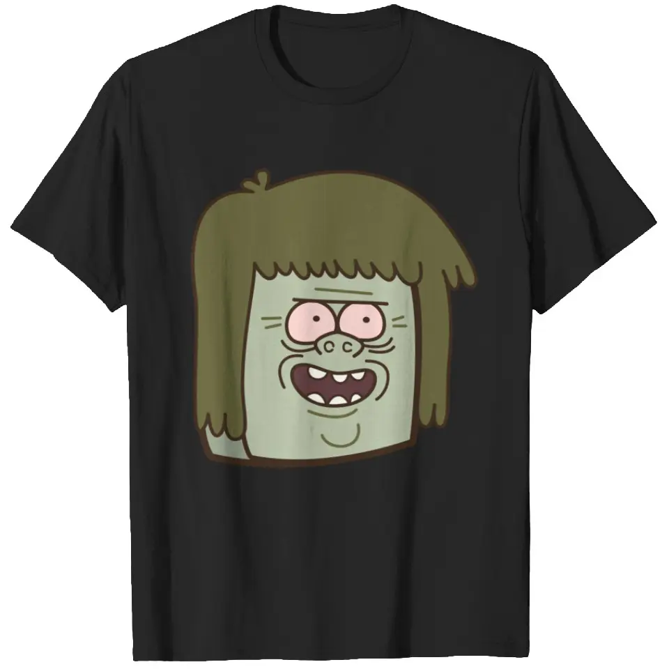 Muscle Man Regular Show T-Shirt | Funny Cartoon Graphic Tee | Retro Animation Streetwear Shirt | Cartoon Fan Gift
