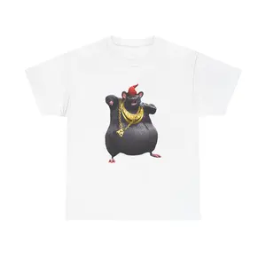 Men's and Women's Biggie Cheese Short Sleeve T-Shirt