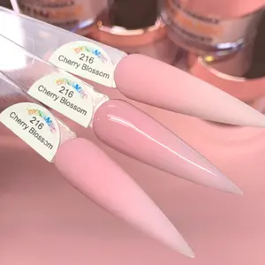Dynamic Nail Supply Acrylic Powder (#216) Cherry Blossom - Good color for Pink & White Ombre nails
