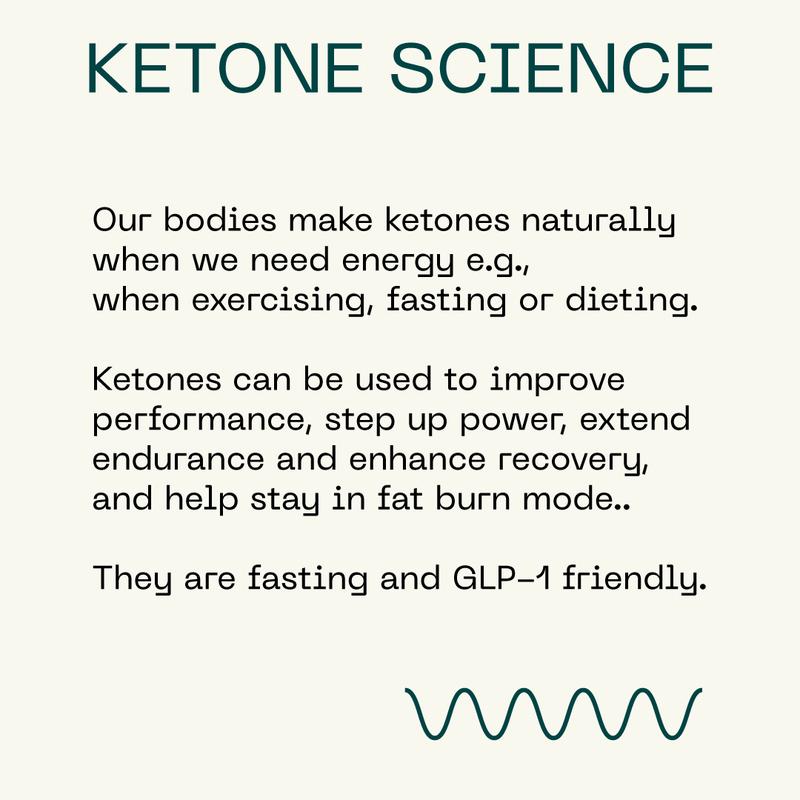 KEY Clean Energy Ketone Drink - All Natural, Sugar Free, Mental Focus, Low Caffeine