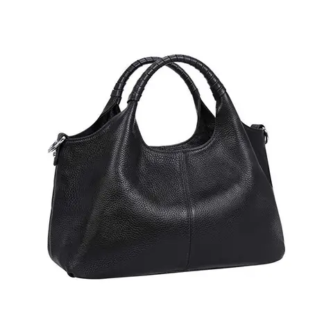 BIGWIG Women's Wipe-Clean PU Leather Hobo Bag - High-Capacity Basic Everyday Handbag with Multiple Compartments, Detachable Shoulder Strap, Pu Tote Satchel for Daily Use, Work