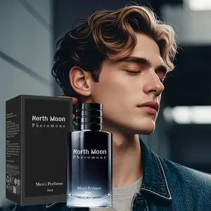Men's Long-Lasting Pheromone Cologne & Perfume Oil - Seductive Woody Aroma with Bergamot,Cedar,Patchouli,Musk,Sandalwood | Intense Attraction Scent for Date Night,Romance & Special Events