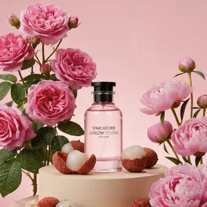 Odosbeauty Ludlow Studio Starcatcher Parfum, Oriental Floral EDP - 100ml, Notes of Peony, Lychee, Turkish Rose, Pachouli - Elegant Women Fragrance