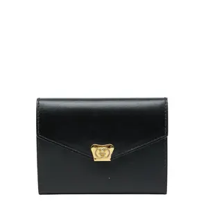 Pre-owned GUCCI Calfskin Small Leather Goods Leather Notebook Cover