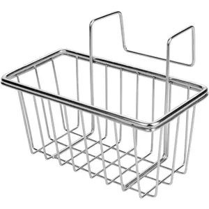 Kitchen Sponge Holder -  Stainless Steel Holder, Kitchen Sink , Dishwashing Liquid Drainer Rack - Sink Organizer for Sponge Brush Soap Towel and Sink Supplies