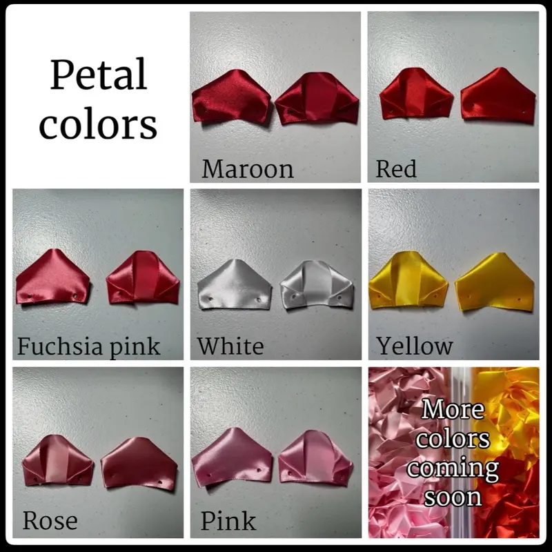 200 Premade Rose petals for eternal roses
